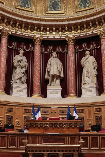 L'hémicycle du Sénat